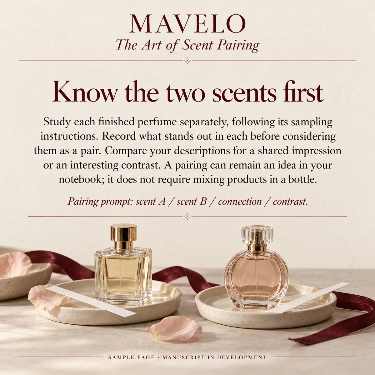 The Art of Scent Pairing